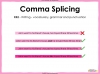Comma Splicing - KS2 Teaching Resources (slide 1/18)